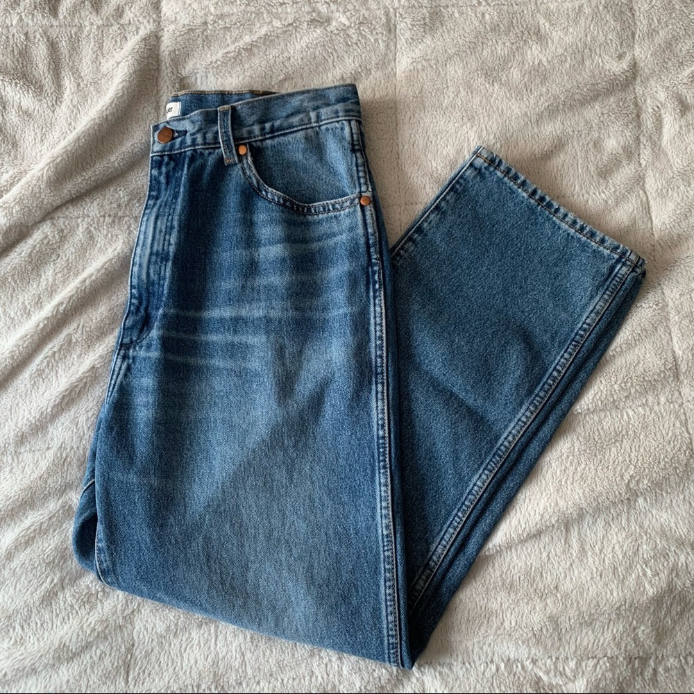 NWT Wrangler Wild West 603 High Rise Straight Jean